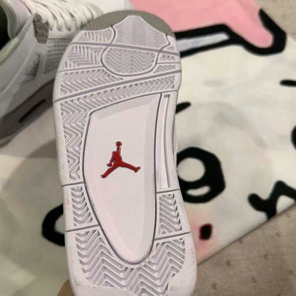 Air Jordan 4 "White Oreo" Series Basketball Shoes - Picture 8 of 8